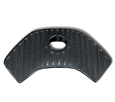 C3 Carbon McLaren MP4-12C-650S Carbon Fiber Coolant Tank Cover (Ribbed)